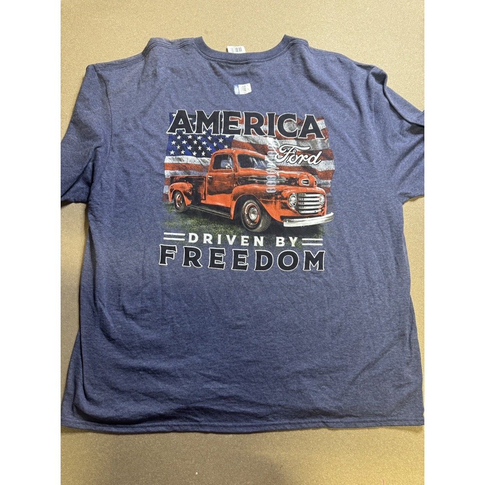 The Heritage By America  Men's  Freedom T Shirt- Unique! 3xl‎ NWT